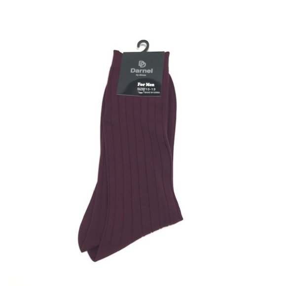 Darnel Men's Dress Socks Assorted Colors Mid-Calf Polyester Blend Size 10-13 - Picture 7 of 10